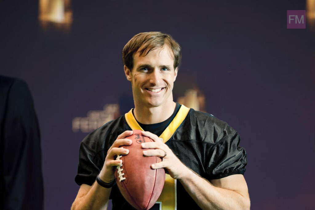 drew brees makes his nbc debut, internet amazed by his new hair