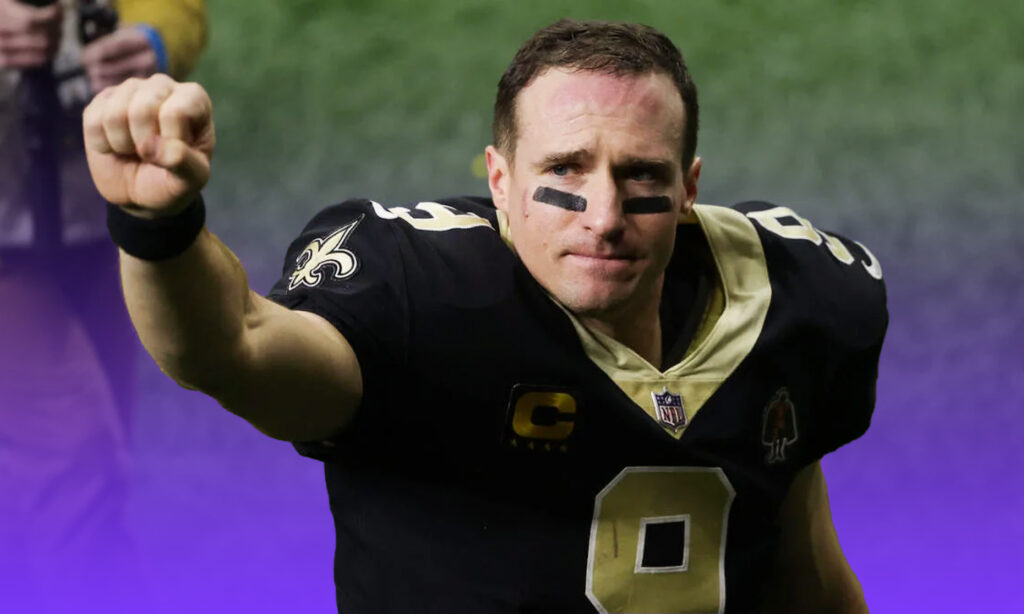 drew brees makes his nbc debut, internet amazed by his new hair