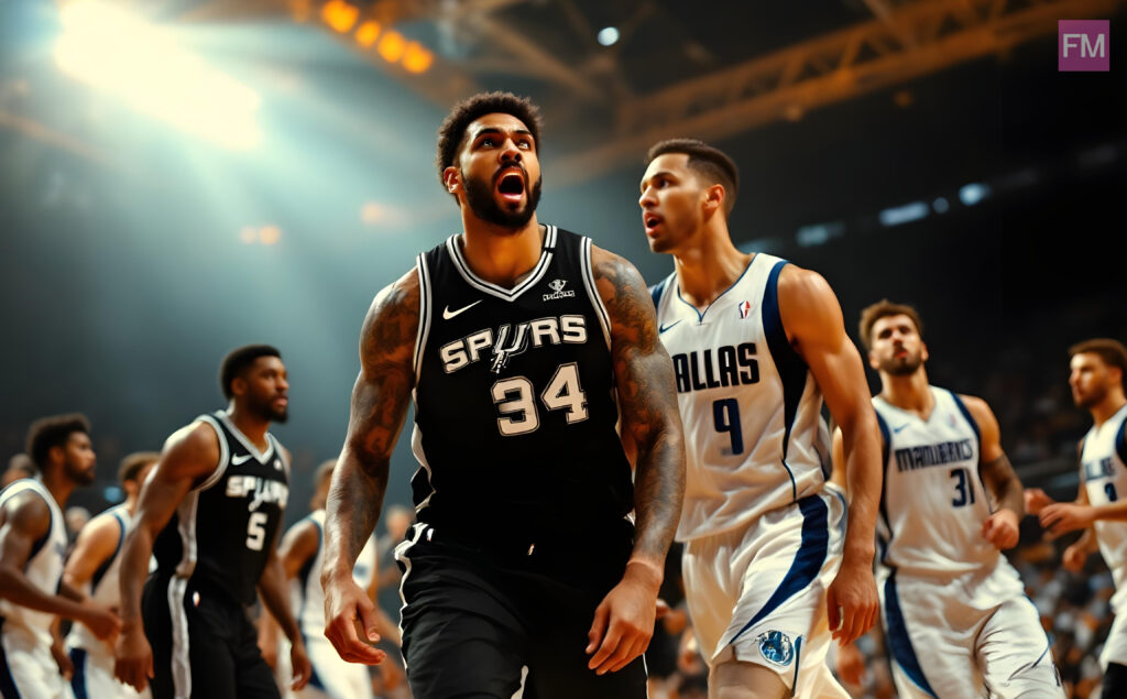 San Antonio Spurs vs Dallas Mavericks Match Player Stats