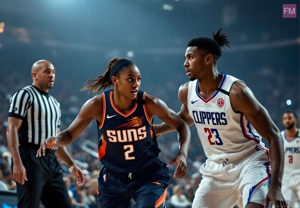 phoenix suns vs la clippers match player stats