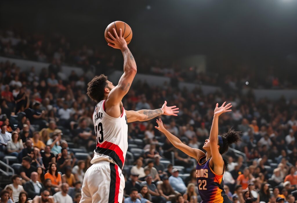 Portland Trail Blazers vs Phoenix Suns Match Player Stats