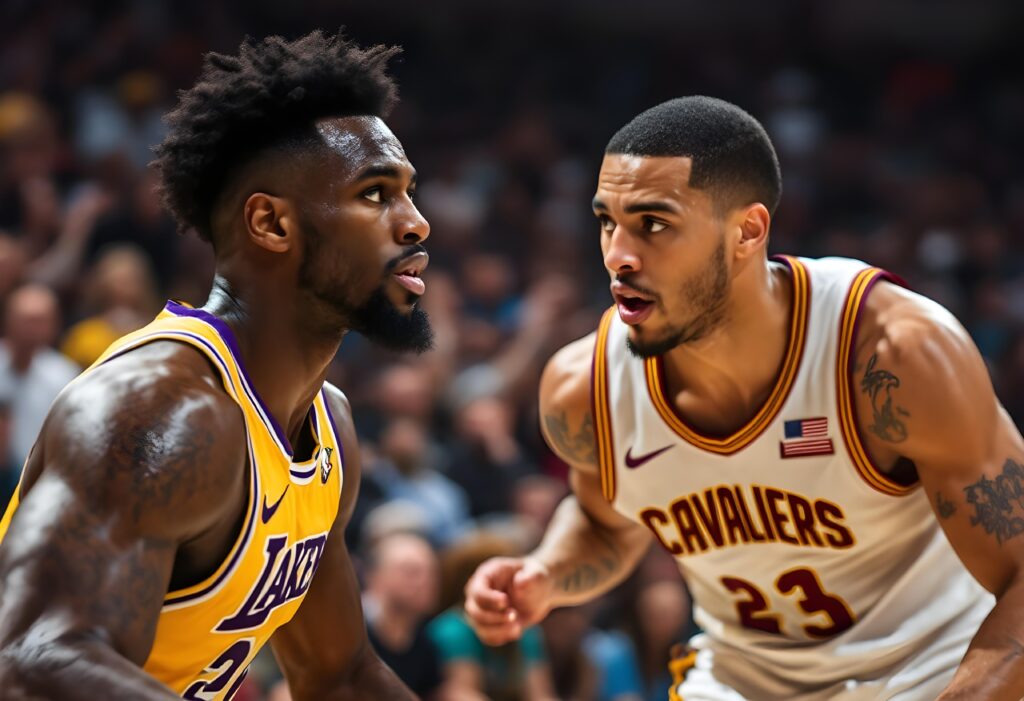 lakers vs cleveland cavaliers match player stats