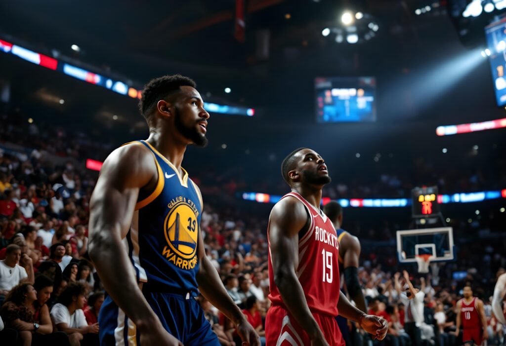 golden state warriors vs houston rockets match player stats