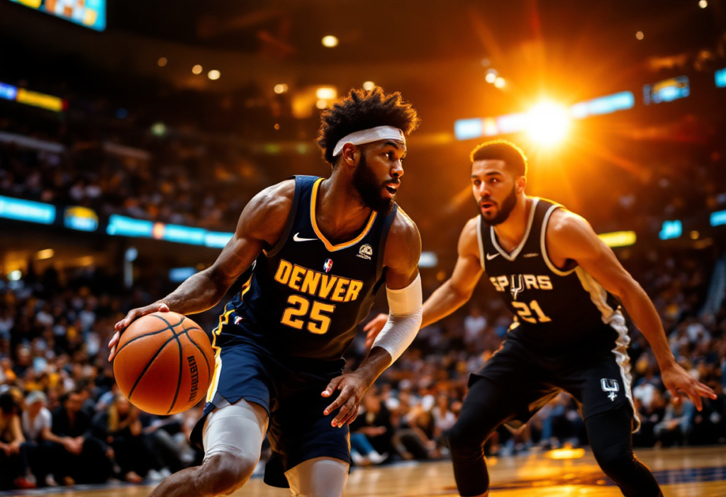 Denver Nuggets vs San Antonio Spurs Match Player Stats