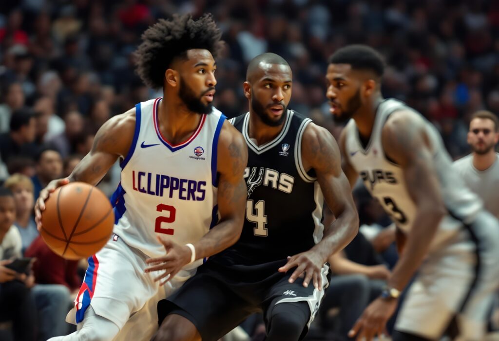 LA Clippers vs San Antonio Spurs Match Player Stats